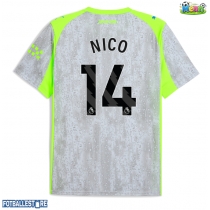 Manchester City Nico Gonzalez #14 Tredjedrakt 2025-26 Kortermet